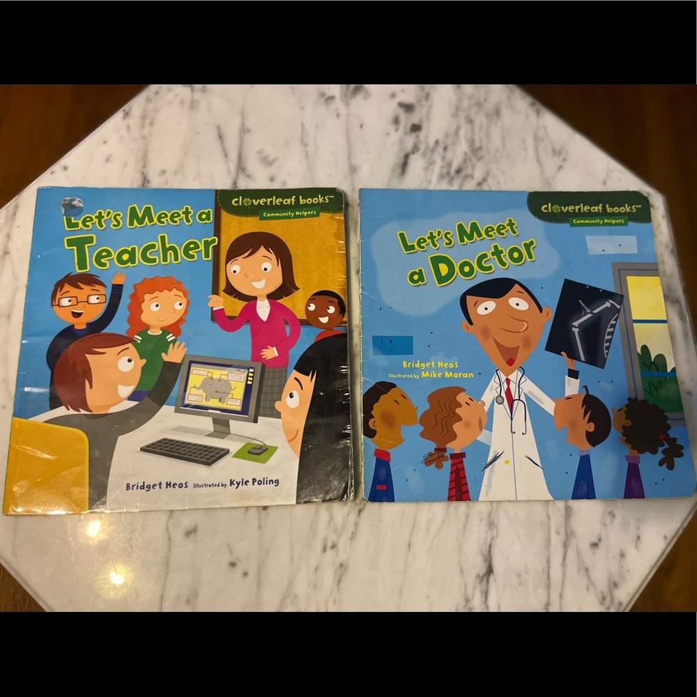 Let’s Meet A Teacher/ A Doctor Book